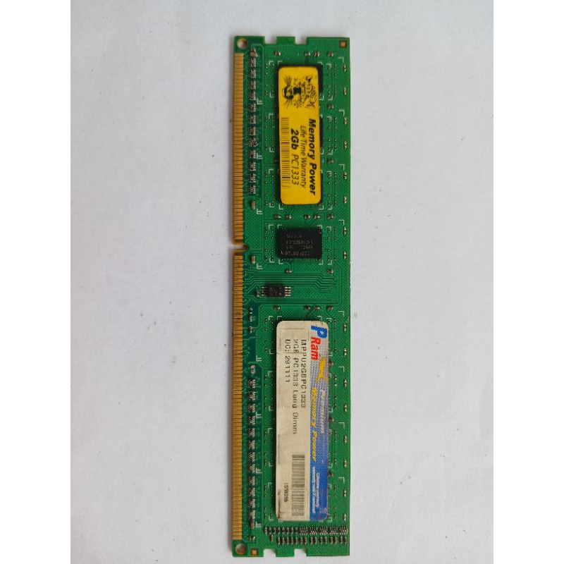 ram ddr single ic 8 2 GB tidak di tes
