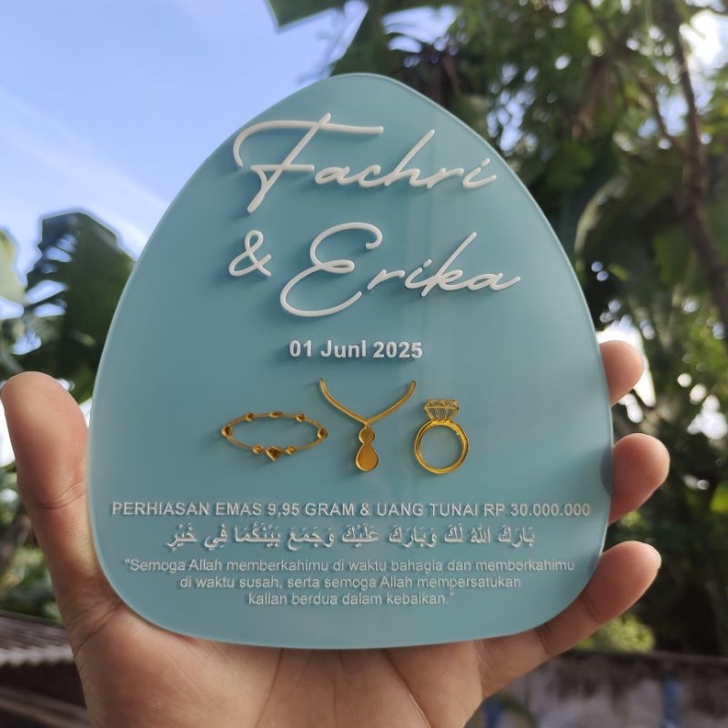 

Akrilik Brush Telur Uk. 17x15cm