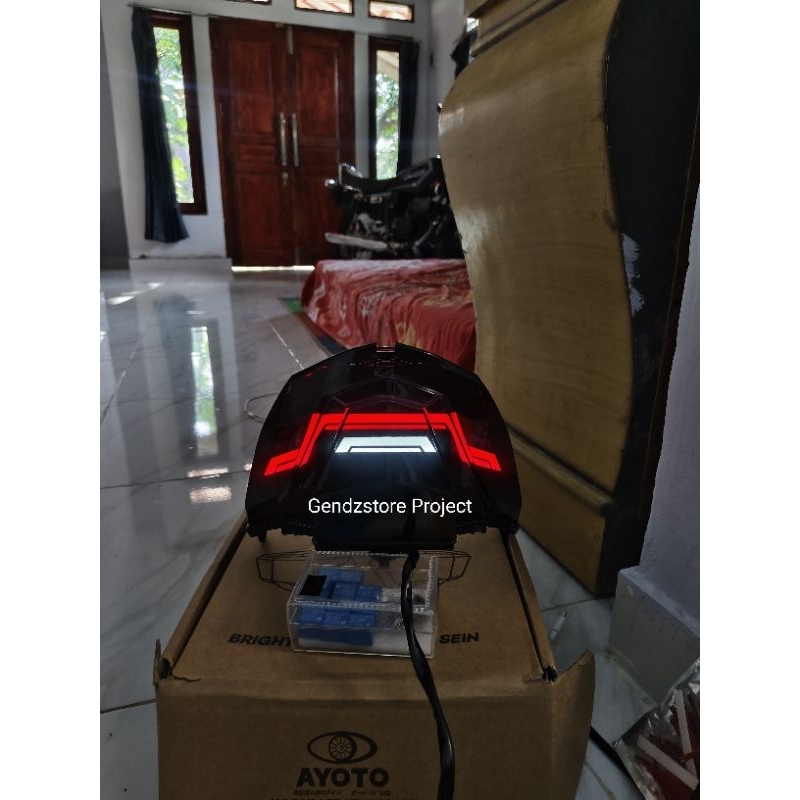 Stoplamp Lazy Beat eSP Beat Street 2016-2019 PNP Lampu Belakang Motor/ Lampu Rem