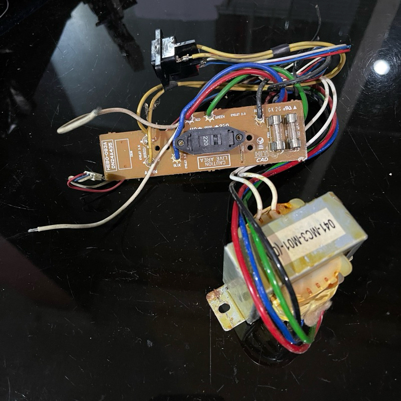 Trafo Power Suply PSU Tape Radio Polytron Boxer BX 500