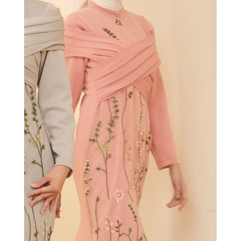 dress ORI MK dahpne florina dress maira dress kaisya floral ORI mk