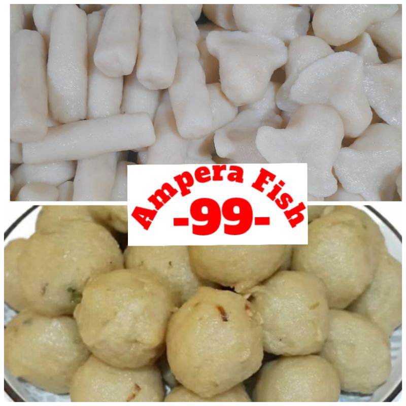 

Pempek Ampera, Pempek Ikan Asli Palembang. 10 Pcs