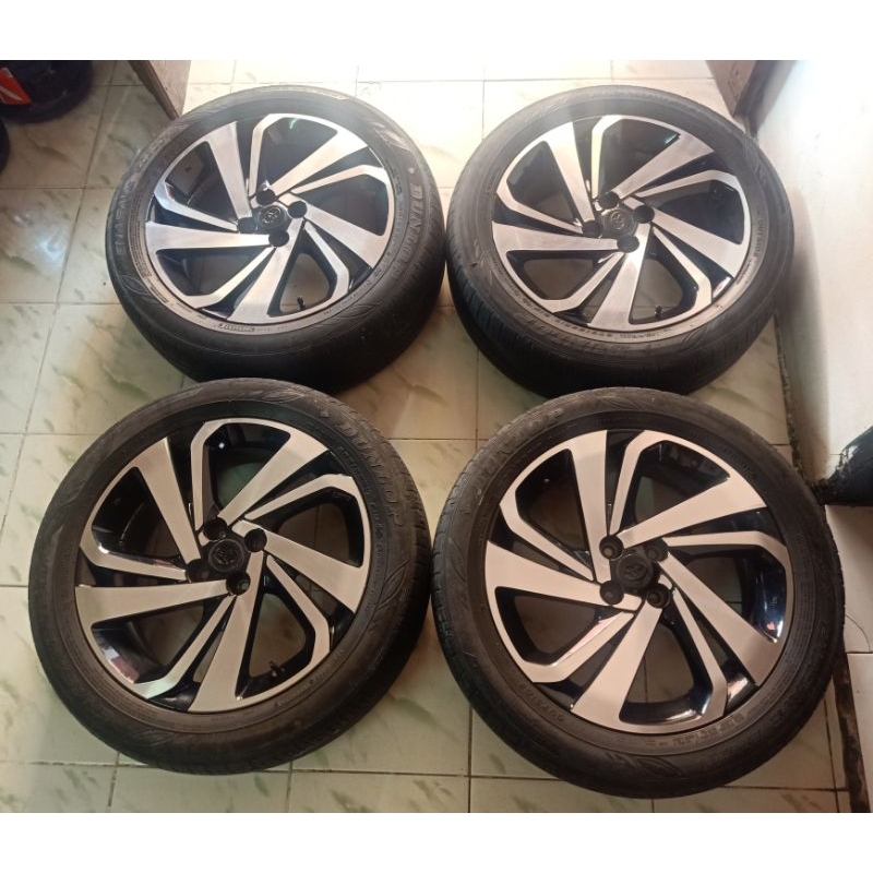 velg copotan Toyota raize r17 original+ban