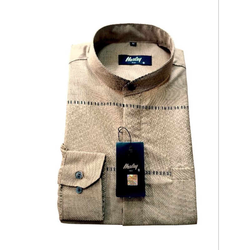 Kemko Kemeja Koko Harley jumbo xxl lengan panjang