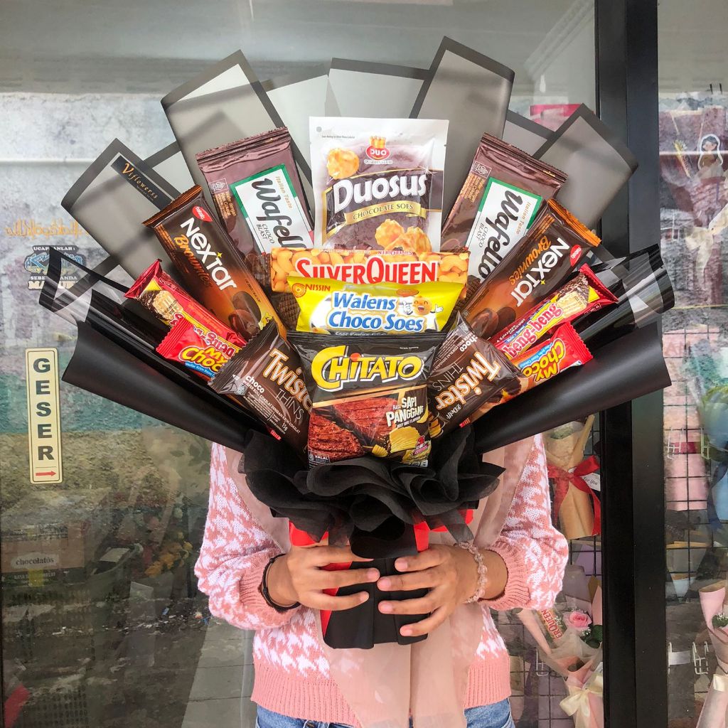 

Viflowerss | Buket snack bandung | buket snack cimahi | buket wisuda | buket ulang tahun