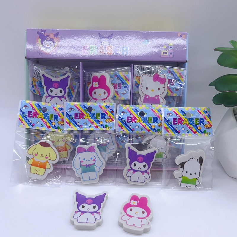

[PREMIUM] PENGHAPUS LUCU MOTIF SANRIO / PENGHAPUS PENSIL KUROMI MELODY