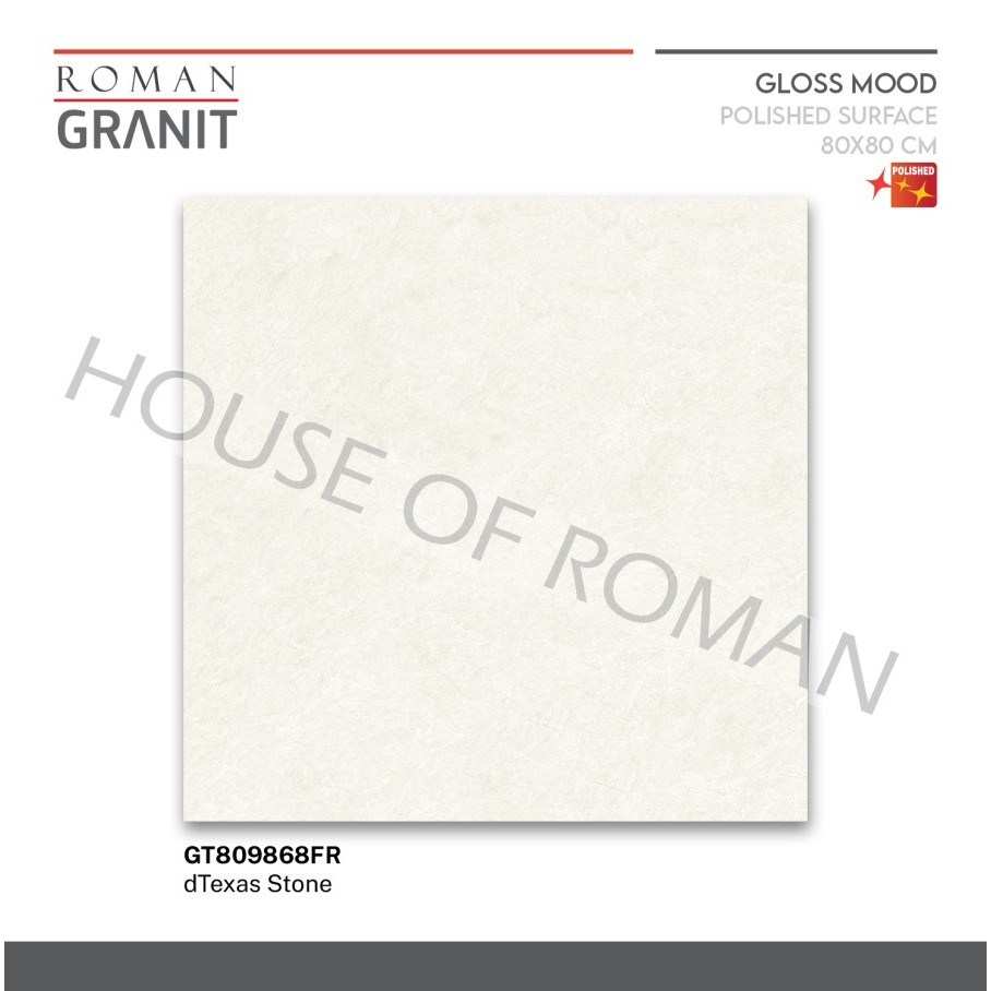 ROMAN GRANIT dTexas Stone 80x80 GT809868FR ROMAN GRANIT