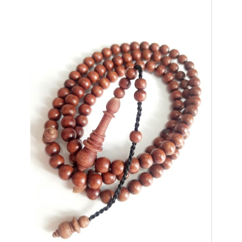 Tasbih Galih Nagasari 8mm / Tasbih Kayu Nagasari