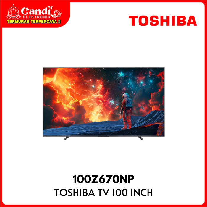 [EX-DISPLAY] TOSHIBA 4K Ultra HD Smart  TV 100 Inch  Z670NP Gaming 100Z670NP