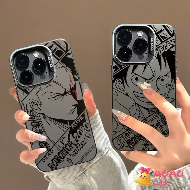 Casing HP Case ONE PIECE Anime Cartoon Luffy Softcase Hardcase Android Iphone Untuk Tipe HP Xiaomi P