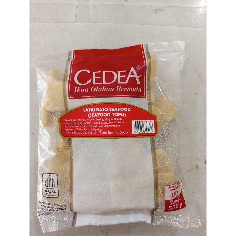 

CEDEA Tahu Baso Seafood 500g