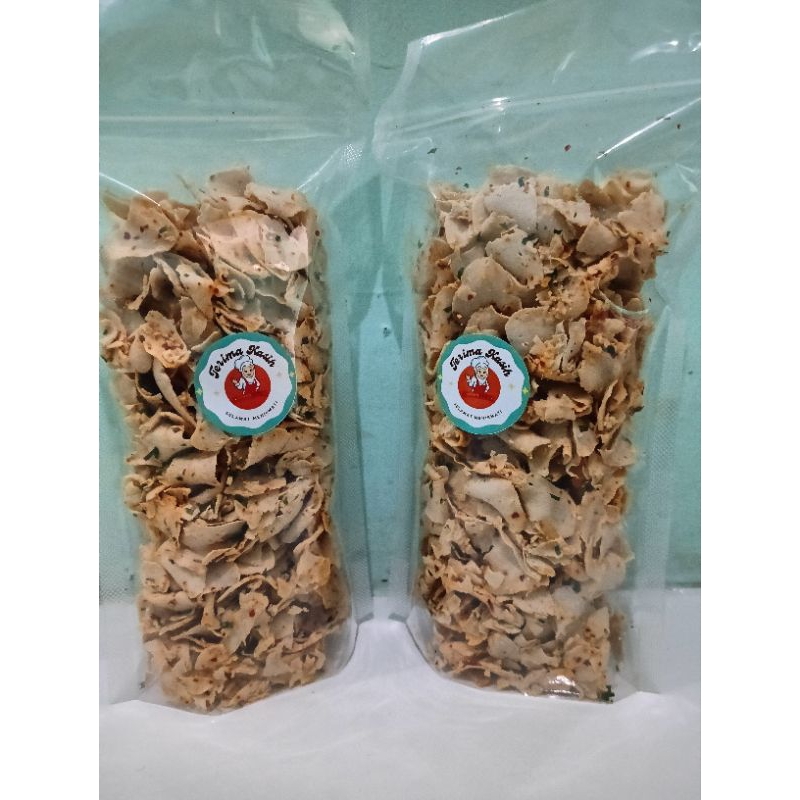 

Basreng bakso baso goreng pedas daun jeruk