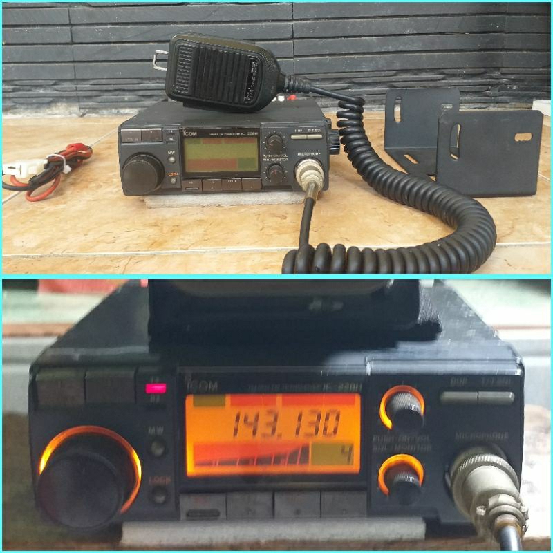 RIG ICOM IC-228H VHF MULUS ORIGINAL JAPAN