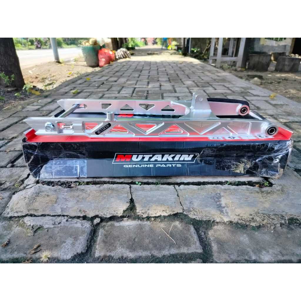 SWINGARM ARM MUTAKIN HYPERTECH LONG FULL CNC 2 INCH LEBIH PANJANG MX KING MX NEW ORIGINAL