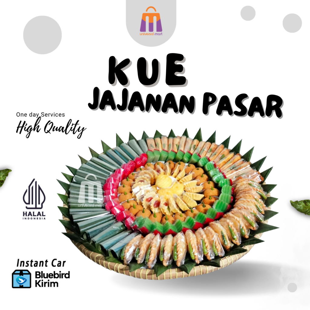 

Kue Tampah Jajanan Pasar Tradisional Bisa Request Porsi Bervariasi