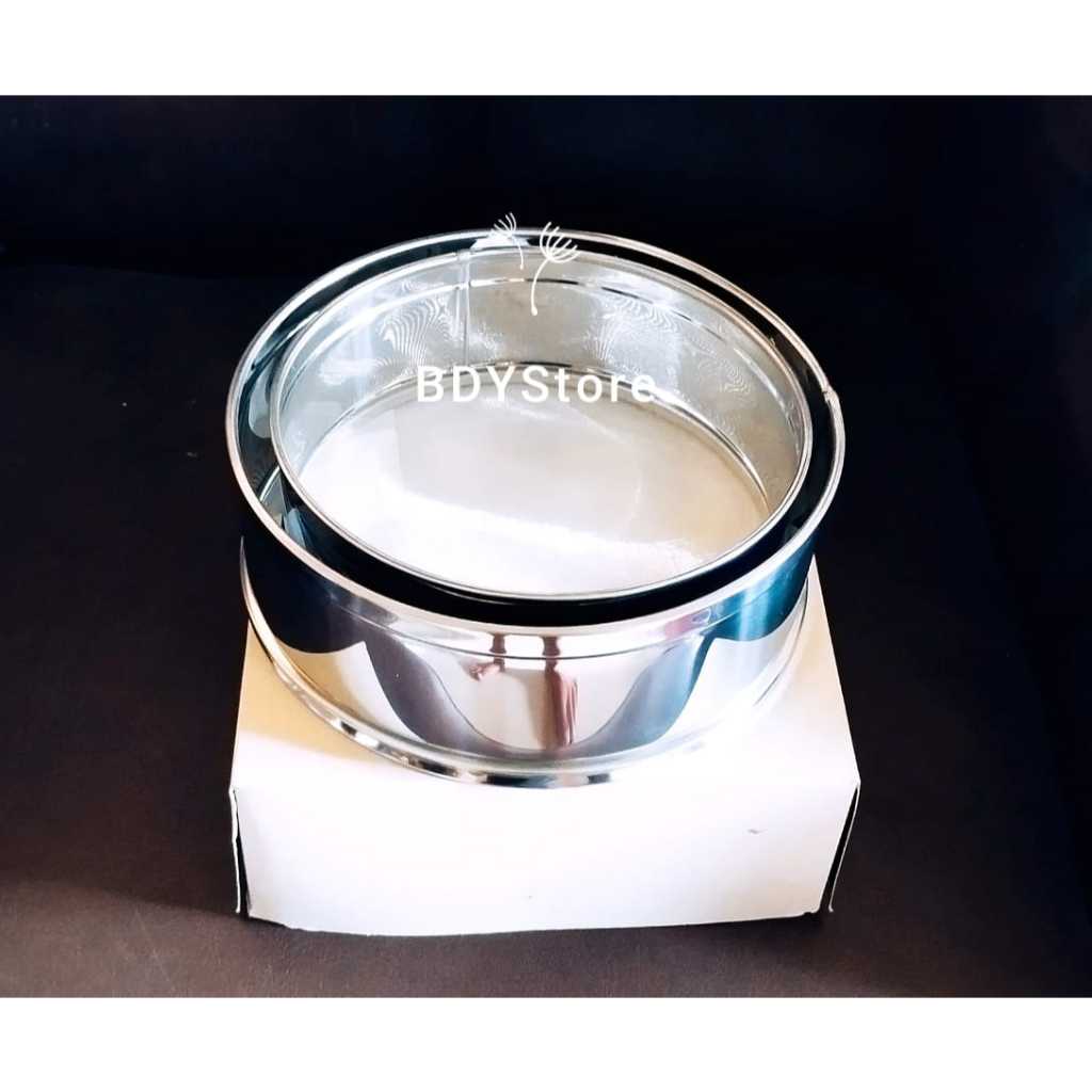 Ayakan Tepung Halus Serbaguna Bahan Stainless Steel ( 1Set UK 18 & 20cm )