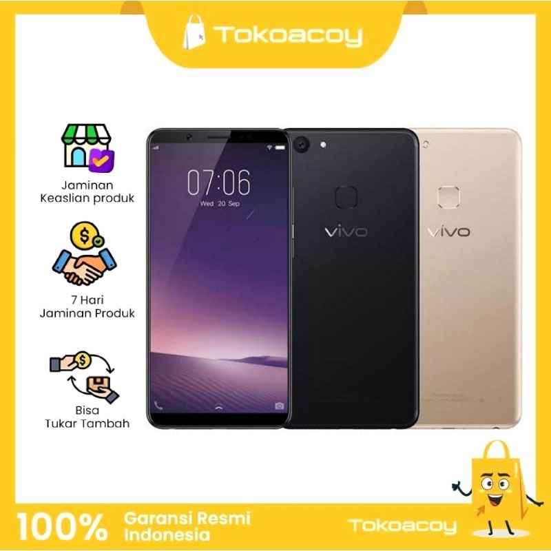Vivo V7 4/32GB Resmi Fullset