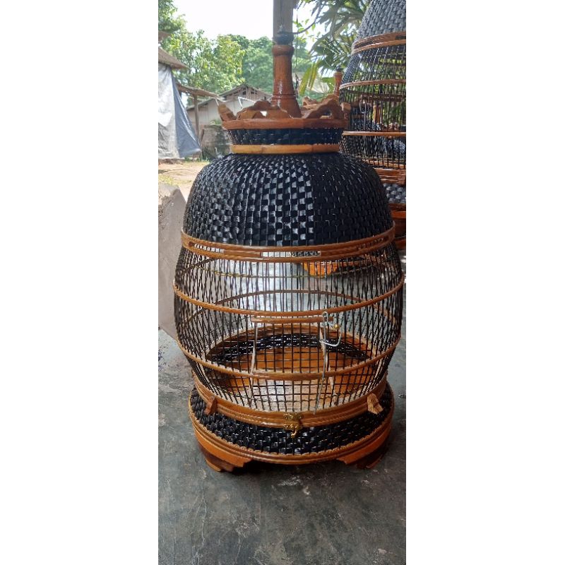 sangkar perkutut rajut