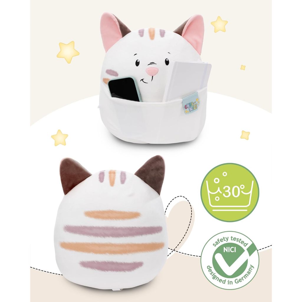 NICI - Boneka Cushion Chill Nici Cat 30cm