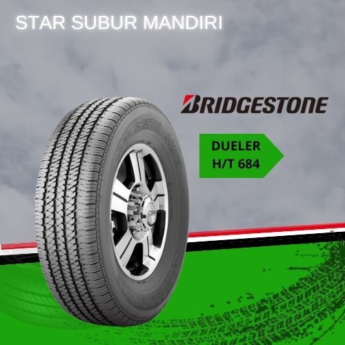 Ban Mobil Dueler H/T 205/70 R15 Bridgestone D684 - Ban CRV Gen 1