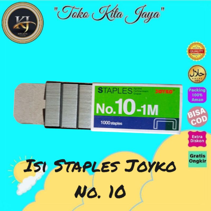 

Isi Staples JOYKO No. 10