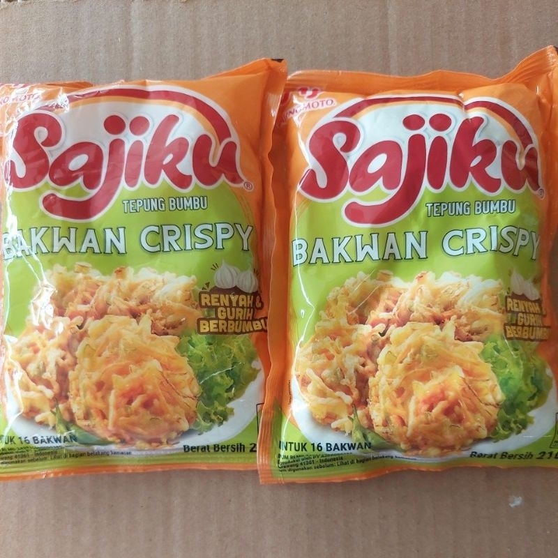 

Sajiku Tepung Bumbu Bakwan Crispy 210 gr