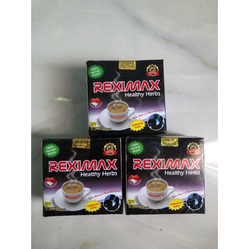 

REXIMAX healthy herbs penambah stamina dan vitalitas pria