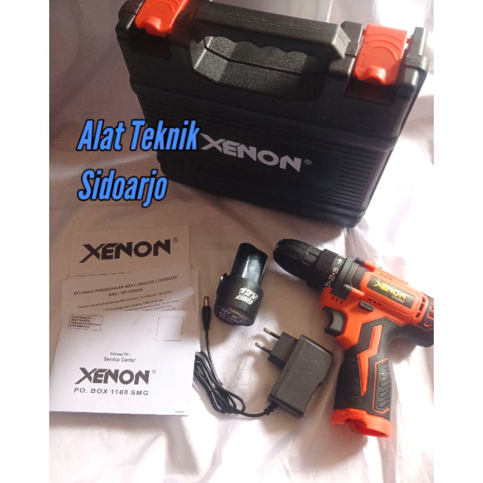 XENON CDD 500 12v Cordless Drill - Mesin Bor Baterai Heavy Duty tanpa set