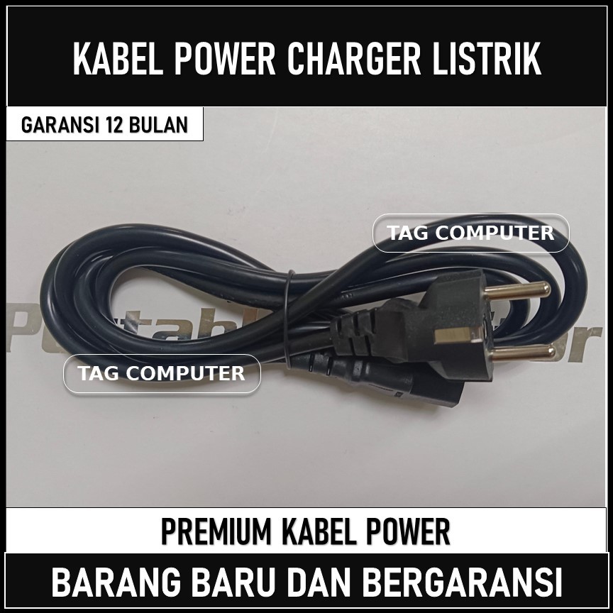 KABEL POWER CHARGER TEKO/PANCI LISTRIK GAABOR