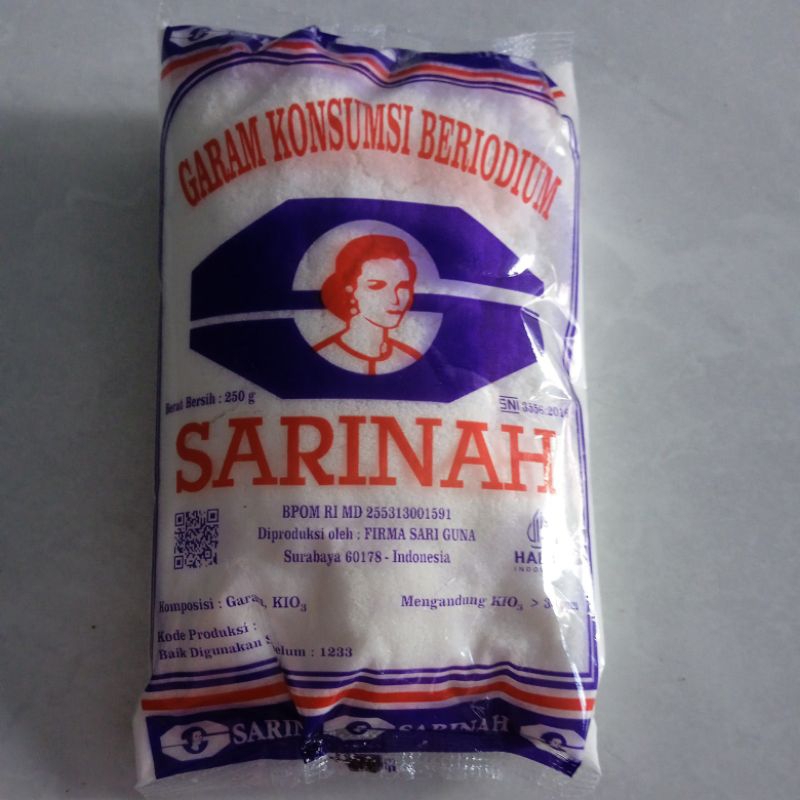 

Sarinah garam konsumsi beriodium