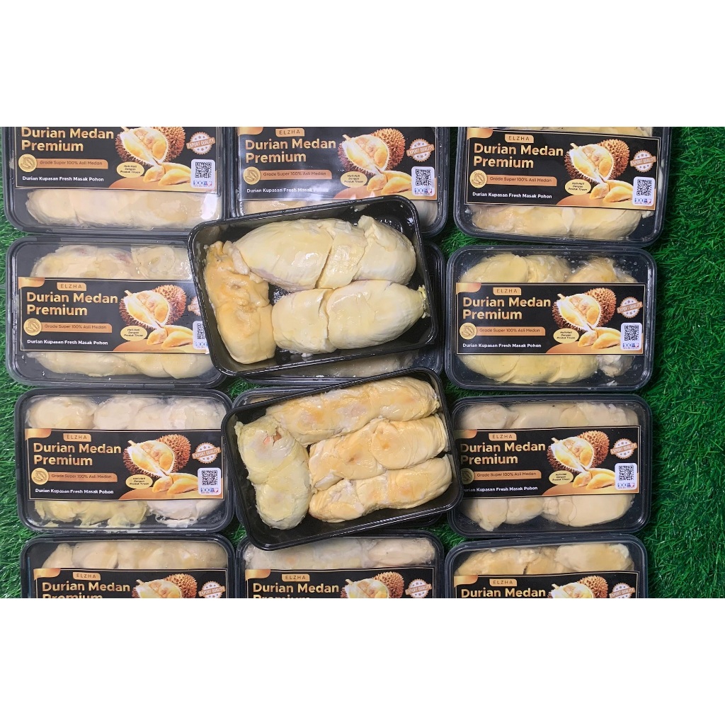 

Durian Medan Premium Black Box . Durian Kupas Medan . Durian Premium