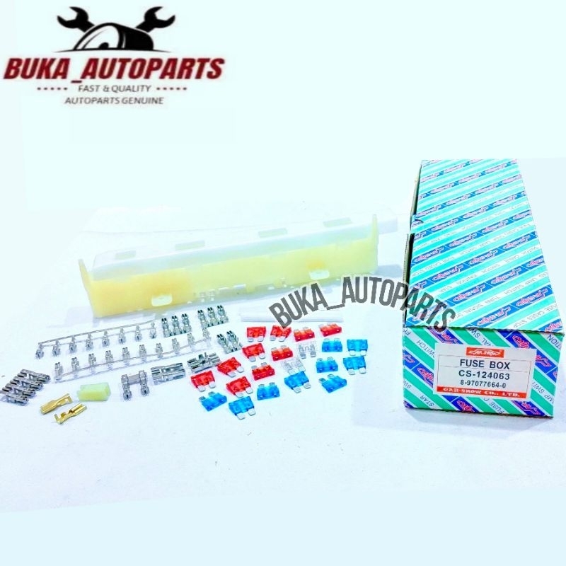 Fuse Box / Rumah Sekring Sikring Mobil Isuzu Elf Nkr66 / Nkr-66 - Merk CarShow