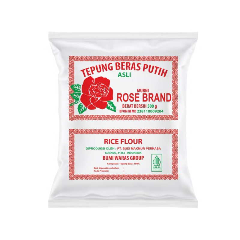 

tepung beras putih rose brand 500g