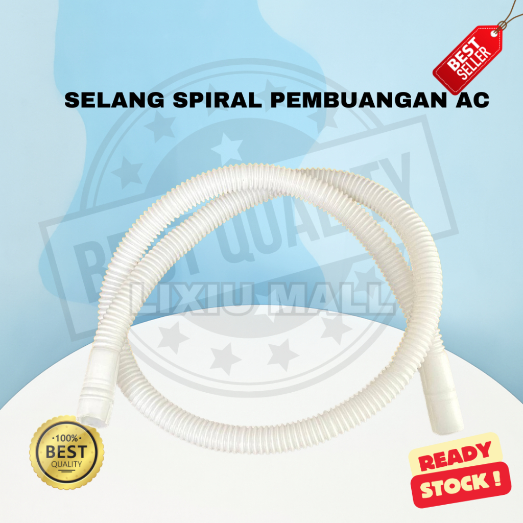 SELANG AC PEMBUANGAN SELANG AIR AC FLEKSIBEL / SELANG AIR AC / SELANG SPIRAL DRAIN AIR AC