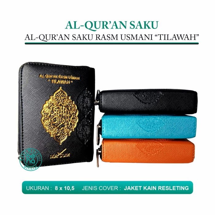 AlQuran mushaf saku, Al-Quran saku resleting Murah