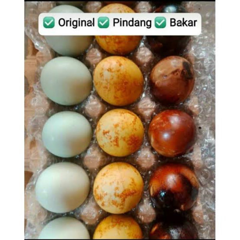 

1box telor asin panggang / bakar / pindang oven 100% asli telor asin khas brebes