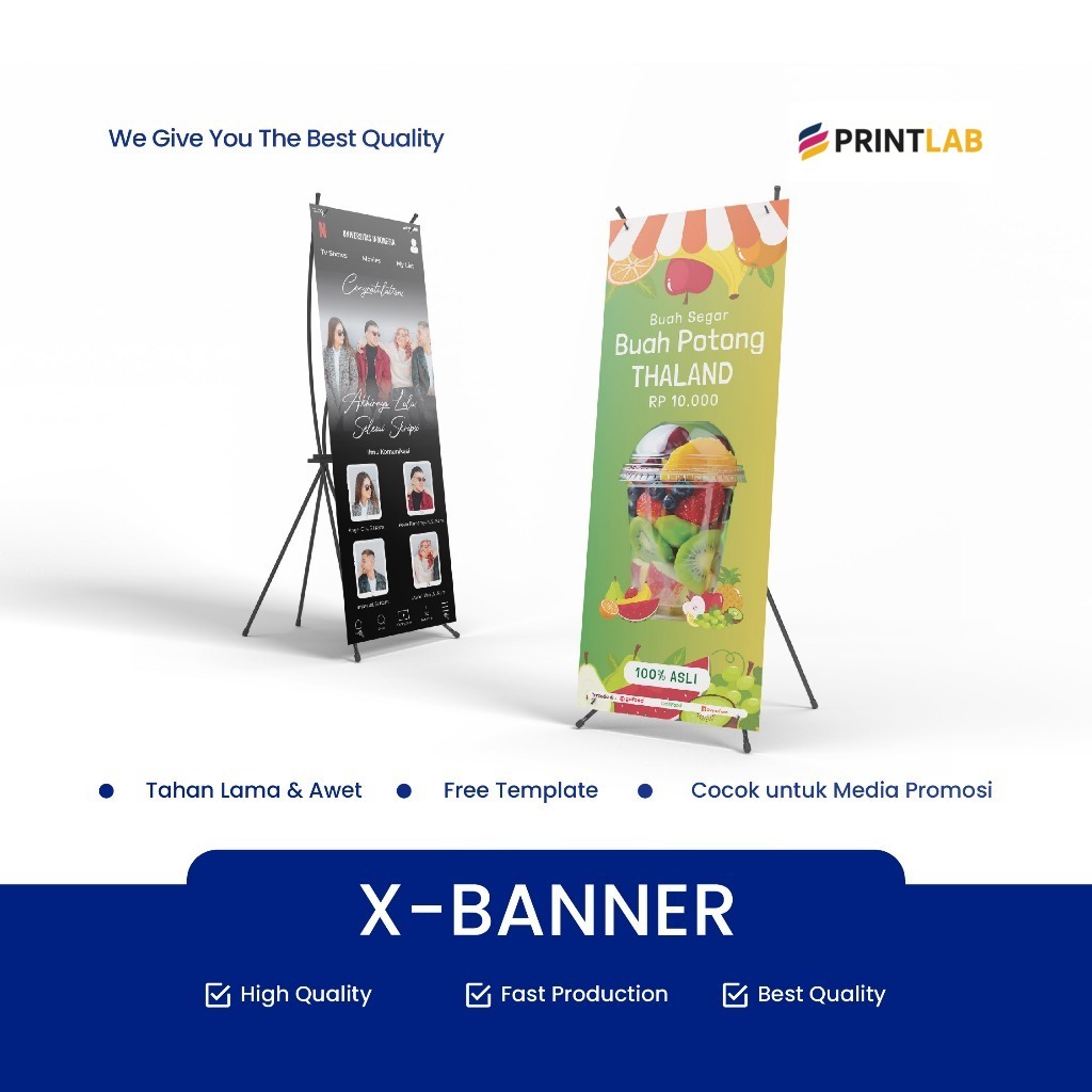 JasaPrintLab CETAK X-BANNER MURAH / STAND BANNER / STANDING BANNER