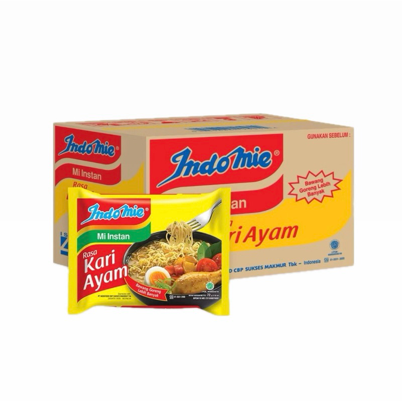 

(READY) Indomie Kari Ayam 1 karton