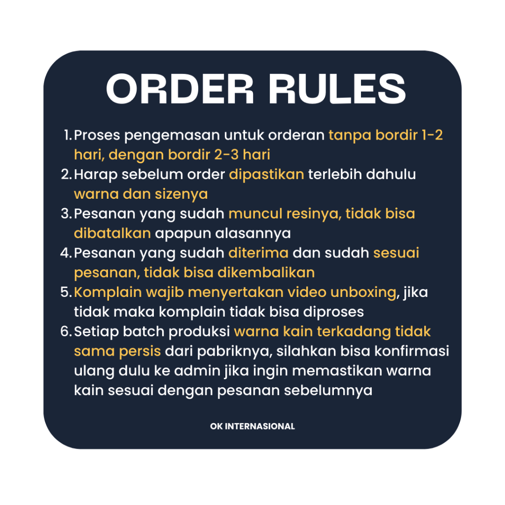 Baju Ok Lengan Panjang / Jumbo / Oka Lengan Panjang Tanpa Kerut / As Cotton / Baju Jaga / Tenaga