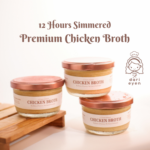 

12 Hours Simmered Premium Chicken Broth - BEST SELLER