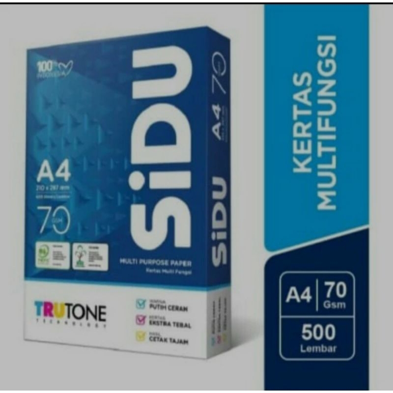 

[ECER]Kertas HVS A4 70 gram Sinar Dunia 100 lembar(Repacking)