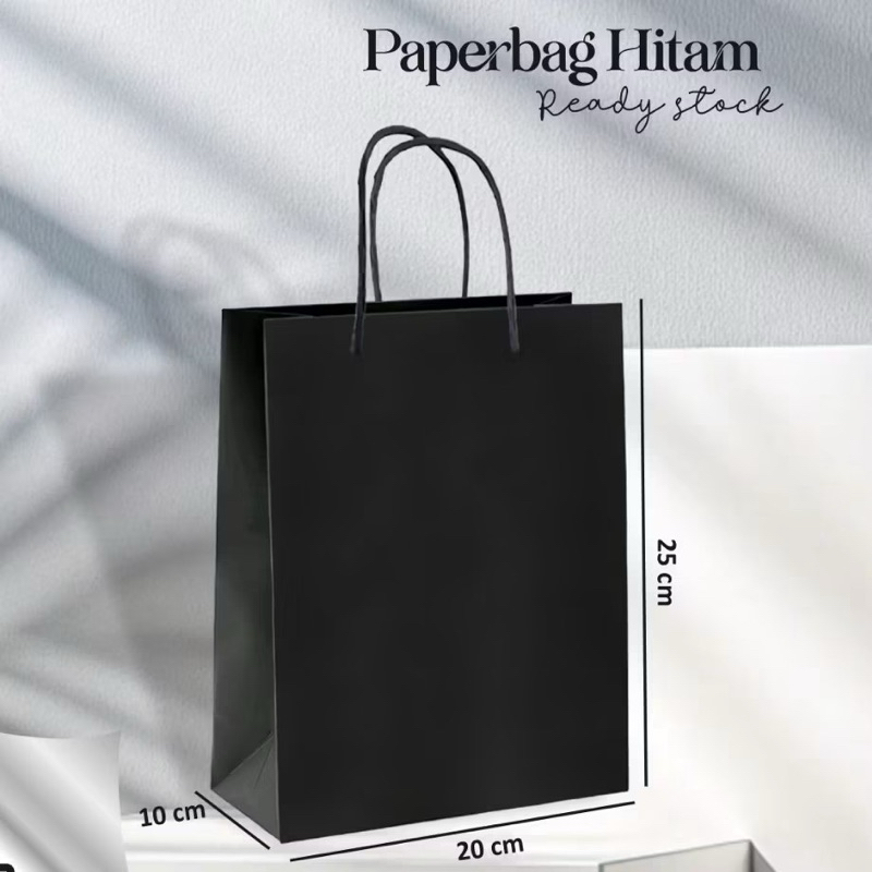 

paperbang hitam/peperbag kado/tas kado