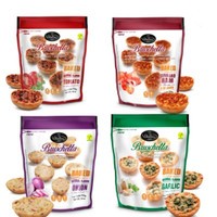 

pekanbaru / valentina bruschetta biskuit kraker snack makanan ringan kue kering biscuit cookies