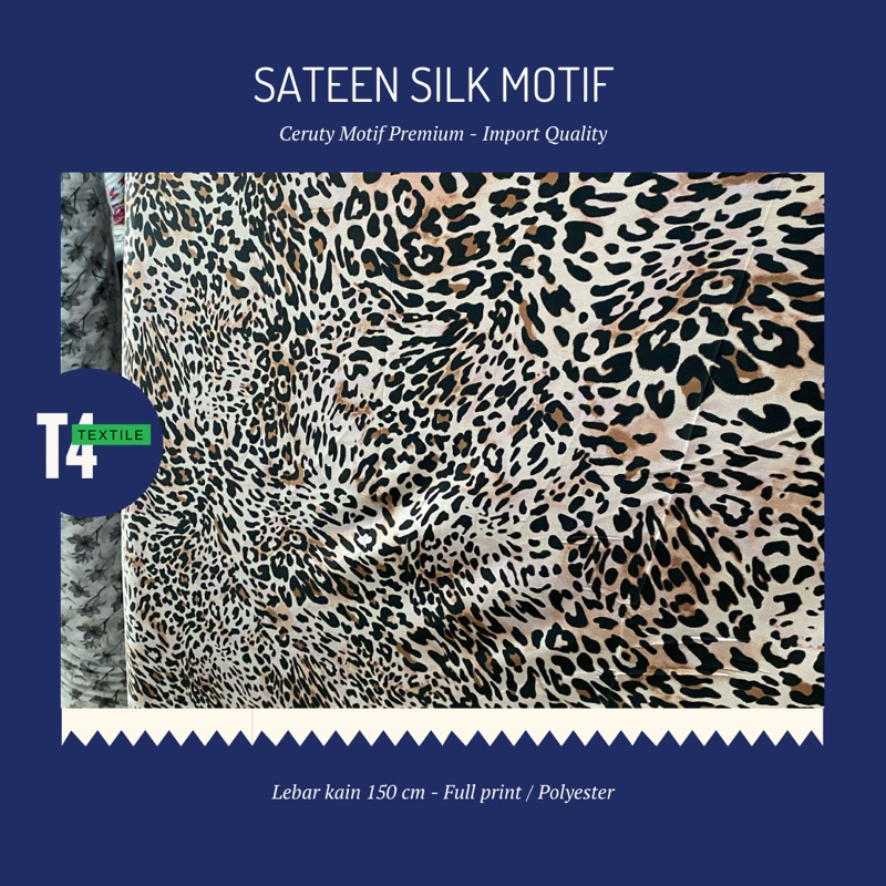 Kain Baby Silk Motif - Satin Motif Meteran