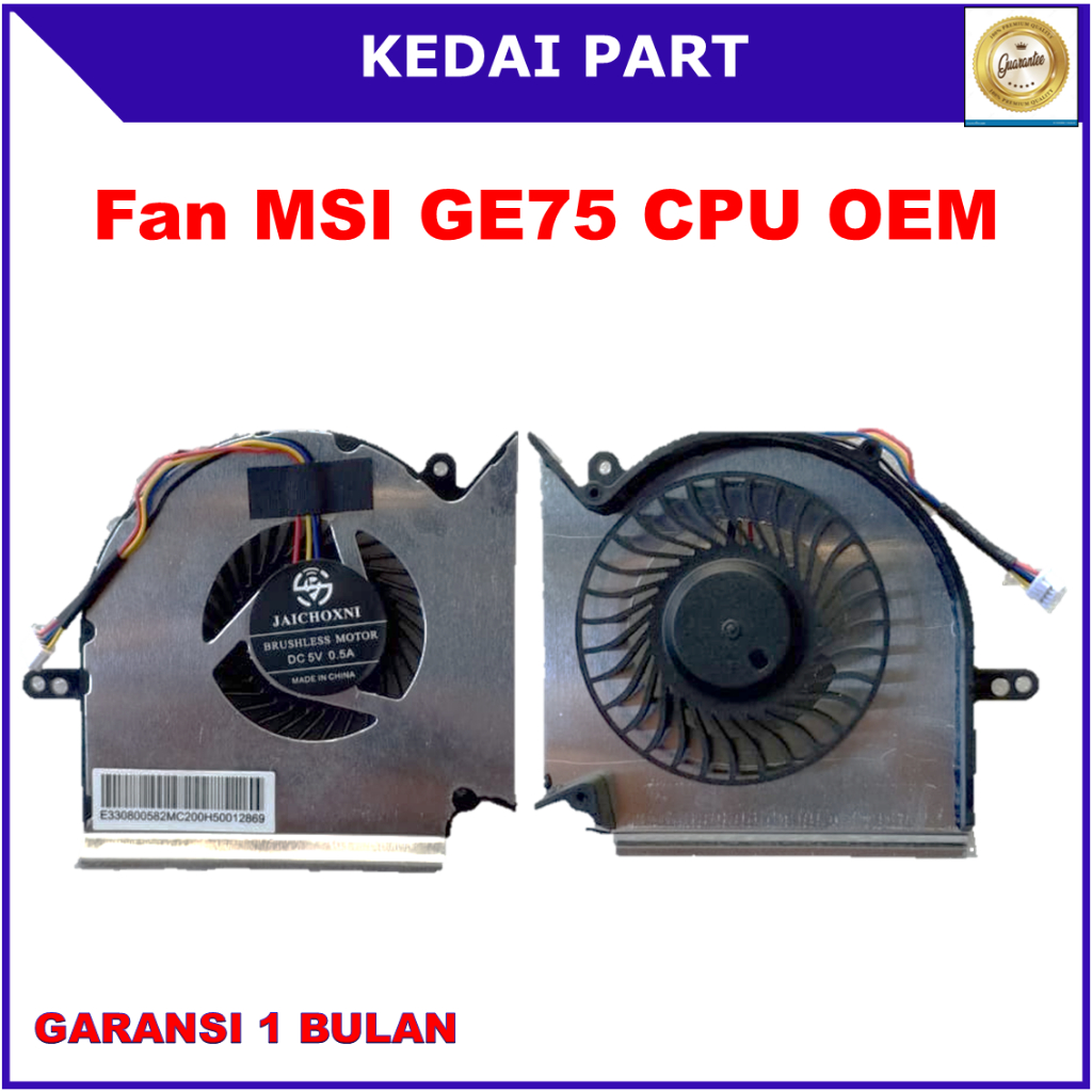 Fan MSI GE75 MS-16P1 GE75 GP75 GL75 WE75 CPU OEM