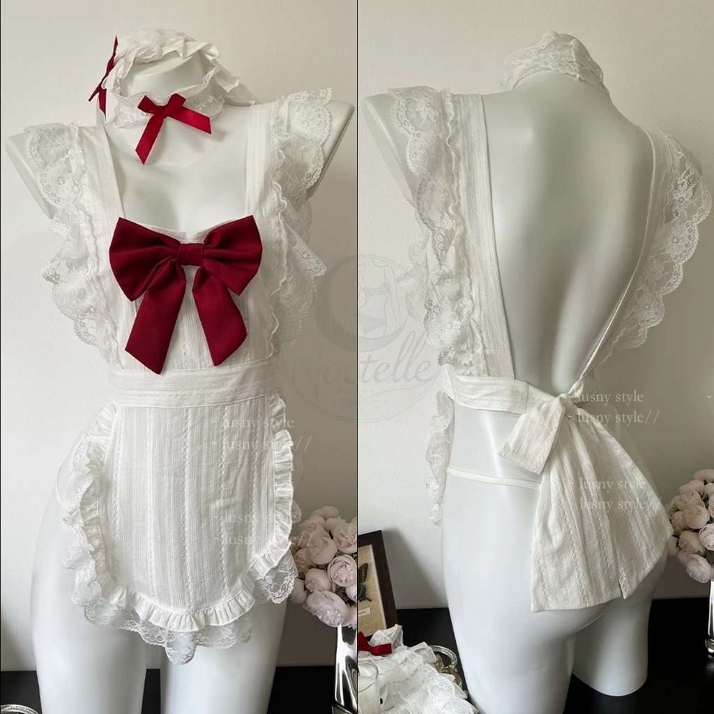 Lingery Sexy Hot Premium Slim Baju Terusan Import Baju Seksi Wanita Hot Cosplay Pakaian pembantu yan