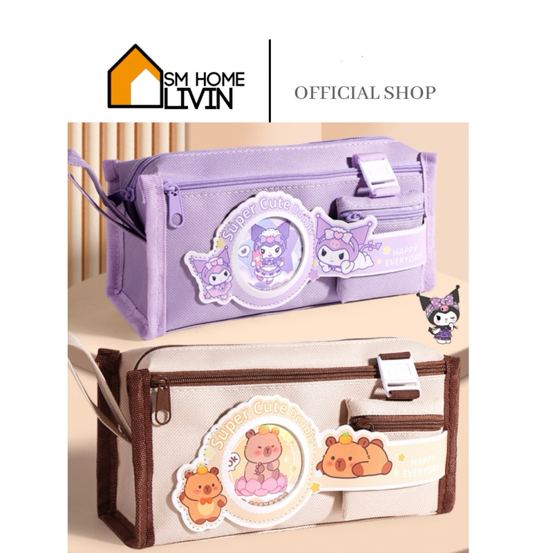 

PENCIL CASE KOTAK PENSIL KAIN CAPYBARA MURAH MURMER CHEAP CAPY BARA CAPI BARA LUCU PREMIUM