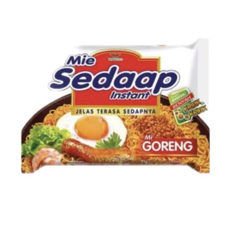 

Mie sedaap Goreng Satuan