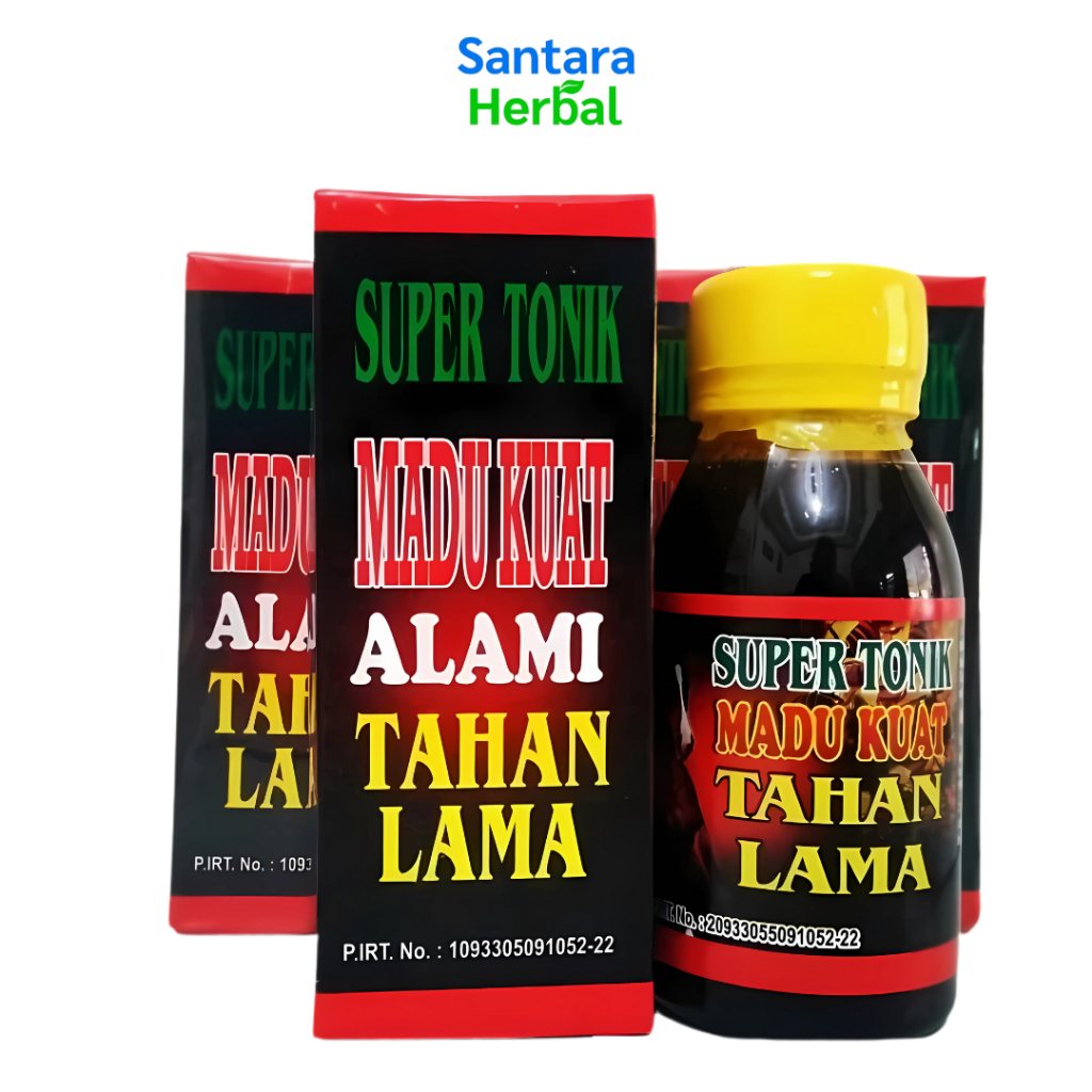 

Madu Kuat Super Tonik 6x Lebih Tahan Lama / Madu Super Tonik Asli 100%