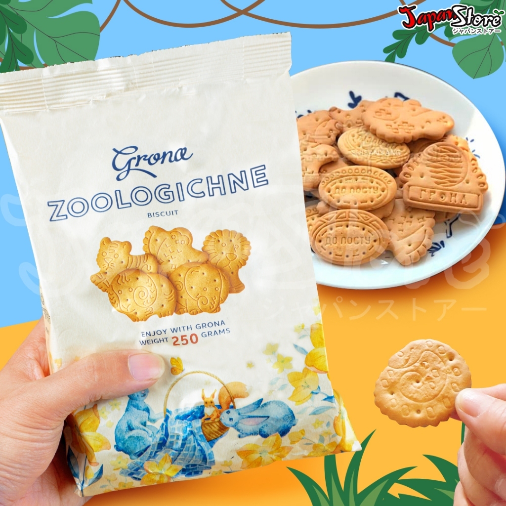 

pekanbaru / grona zoologichne biscuit cracker varian rasa biskuit snack makanan ringan